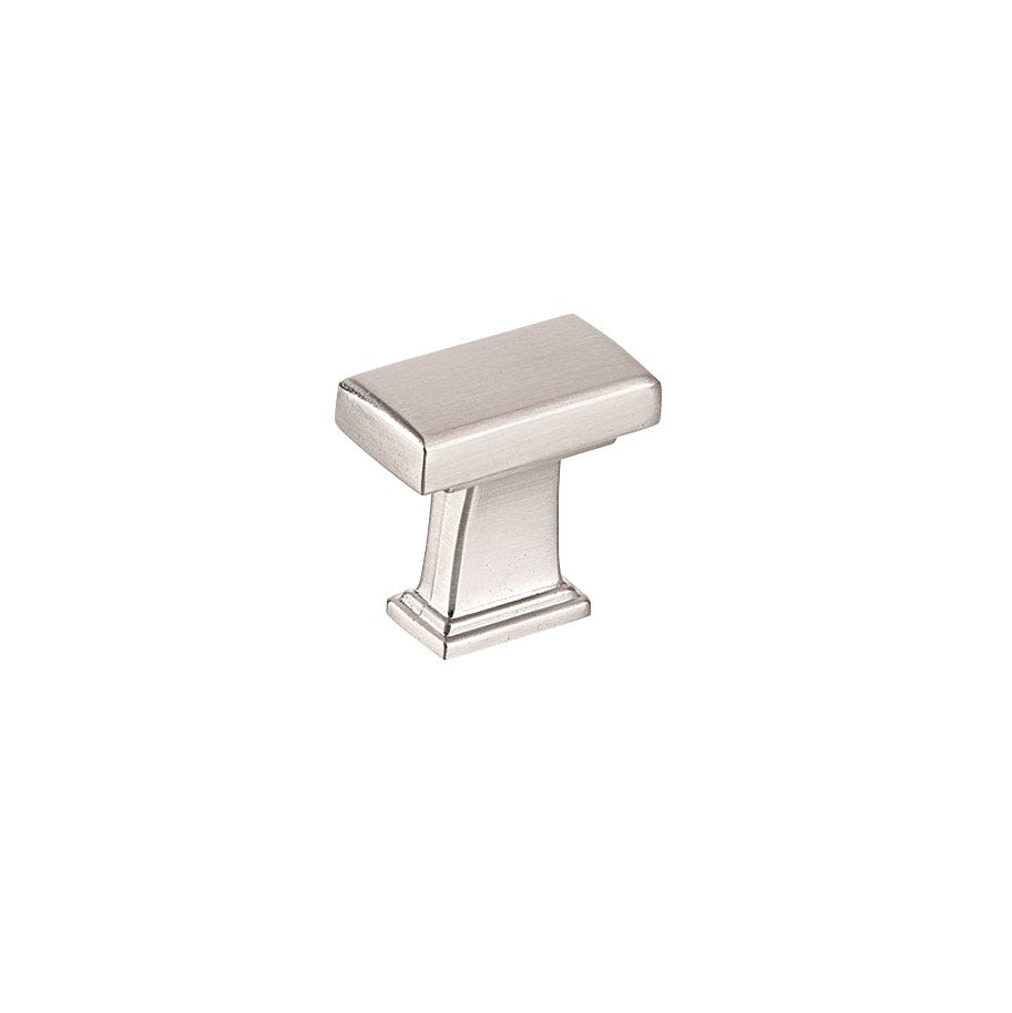 Transitional Metal Button, 28 mm, Brushed Nickel