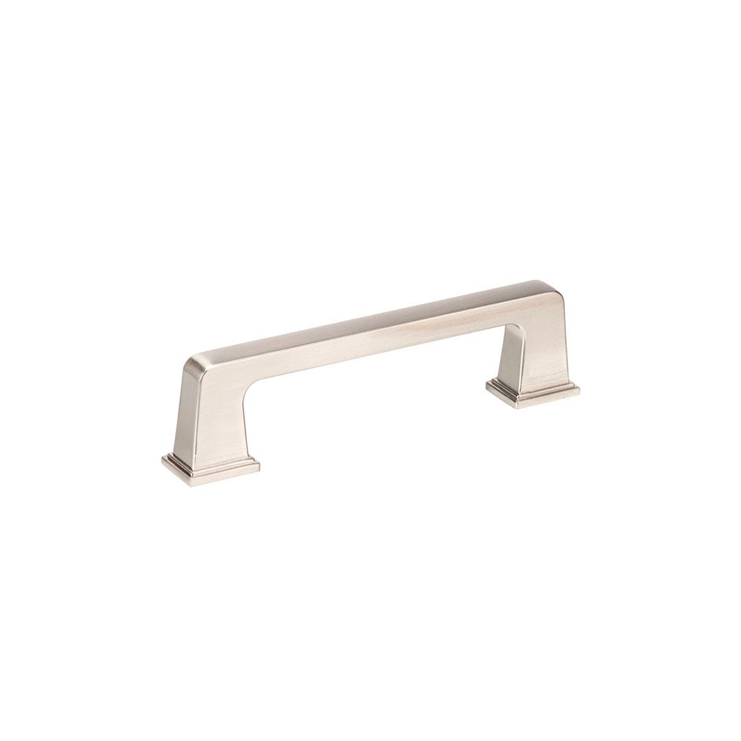 Transitional Metal Pull, 96 mm, Brushed Nickel