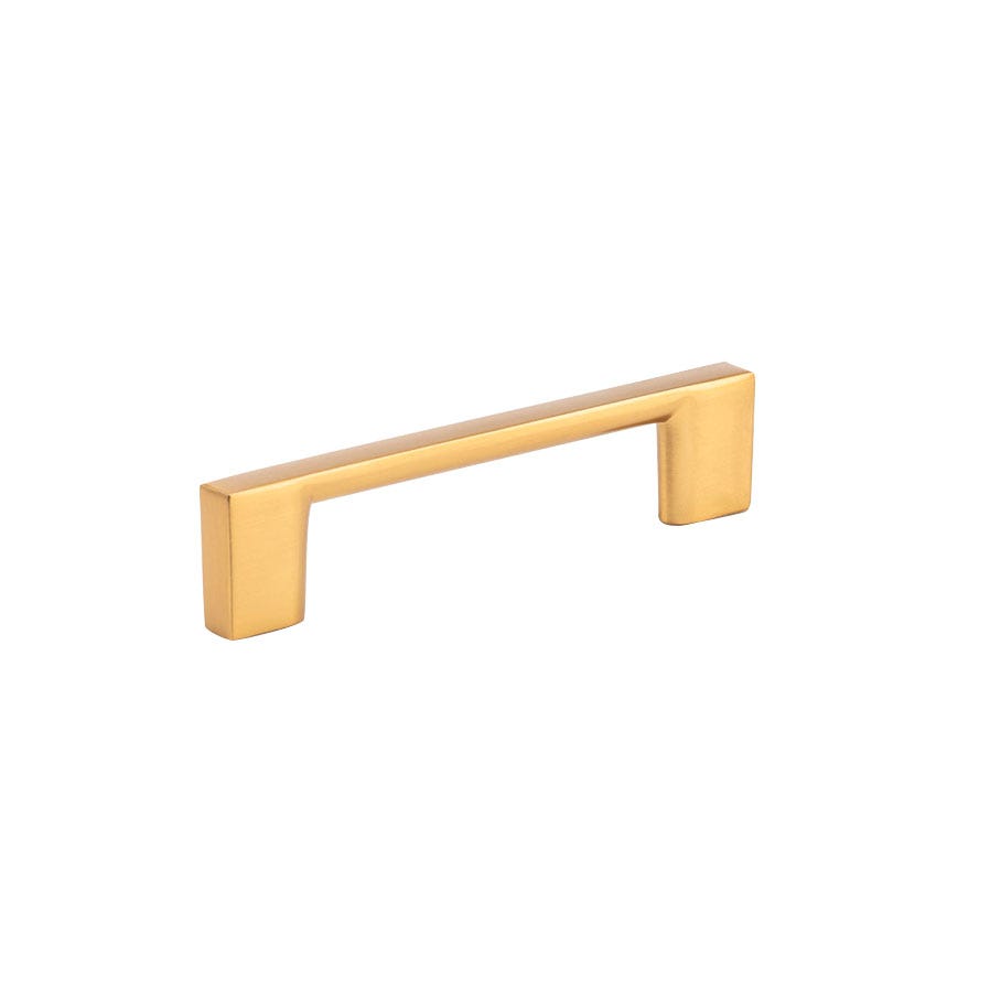 Contemporary Metal Pull, 96 mm, Brushed Gold Aurum