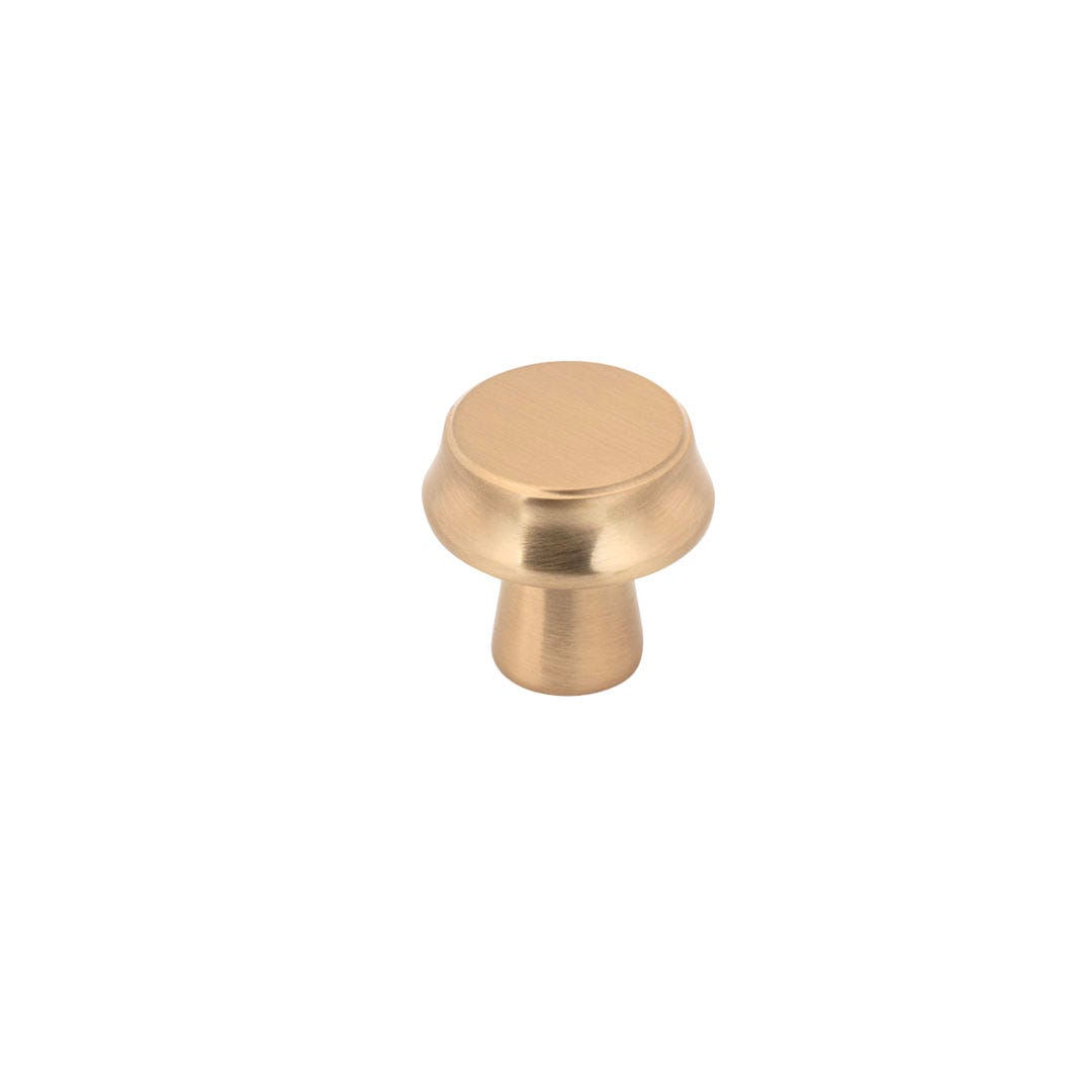 Transitional Metal Button, 27 mm, Champagne Bronze