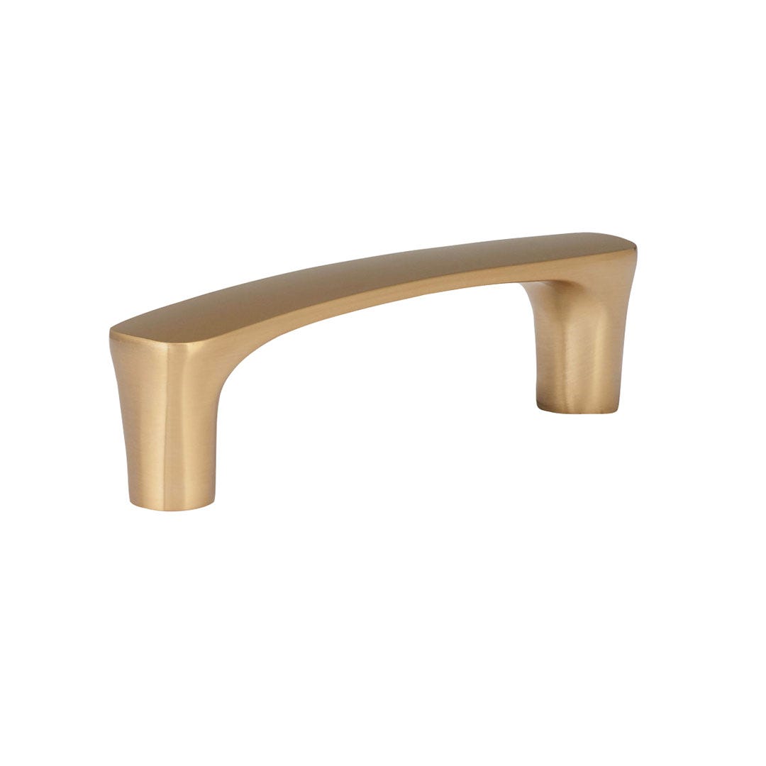 Contemporary Metal Pull, 96 mm, Champagne Bronze