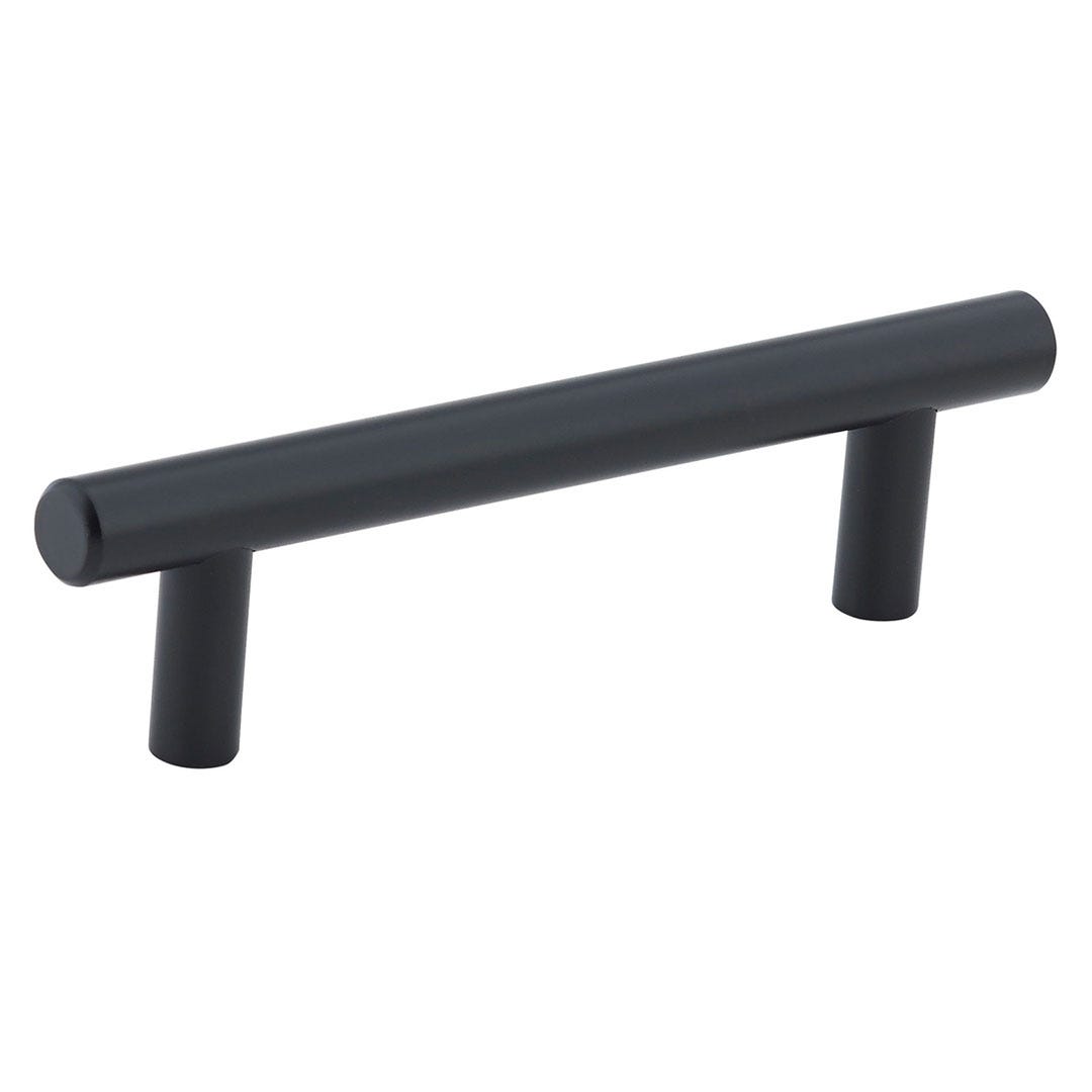 Contemporary Steel Pull, 96 mm, Matte Black