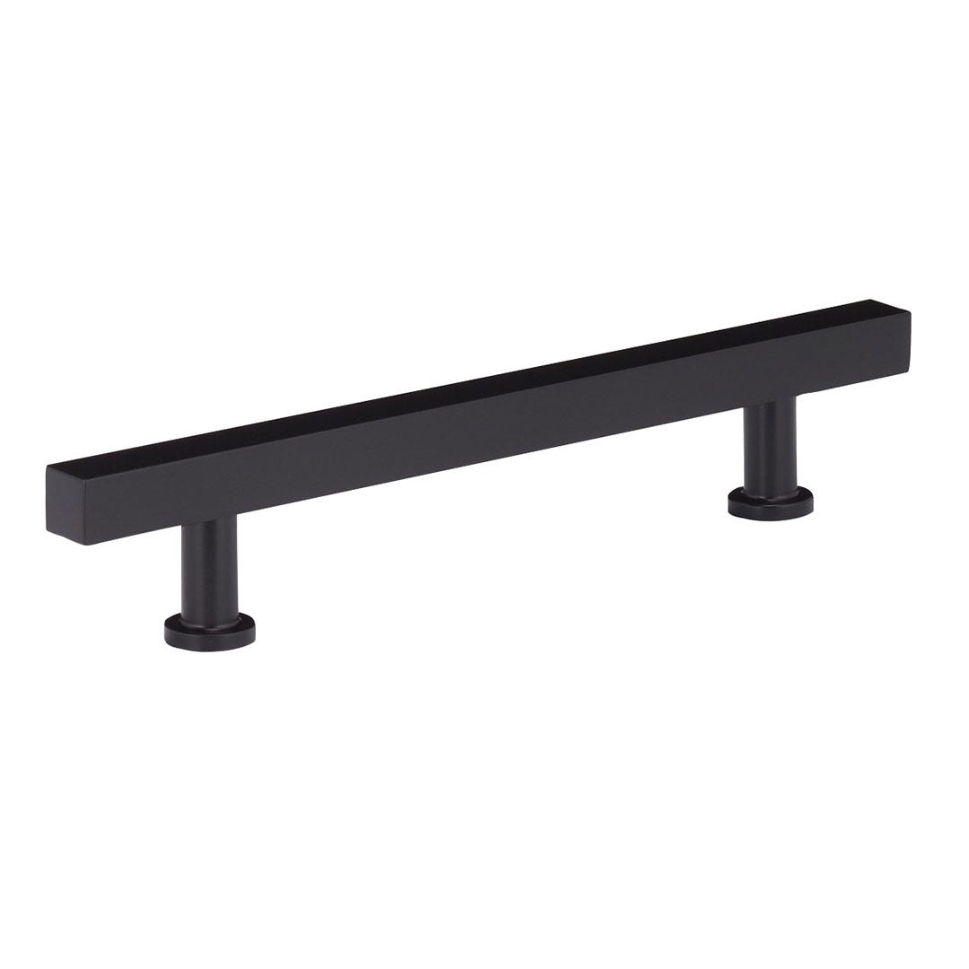 Contemporary Metal Pull, 128 mm, Matte Black