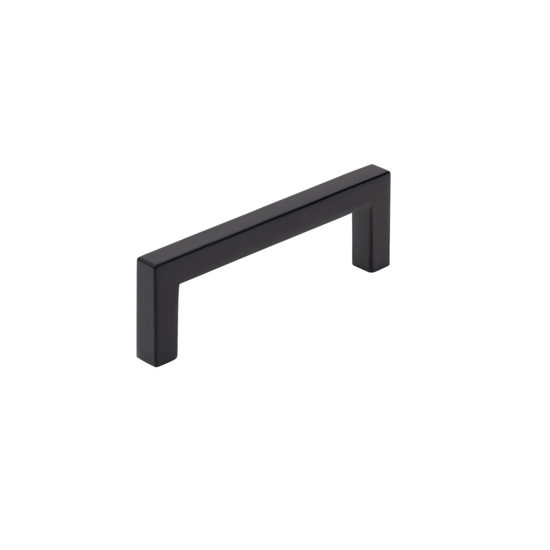 Contemporary Metal Pull, 96 mm, Matte Black