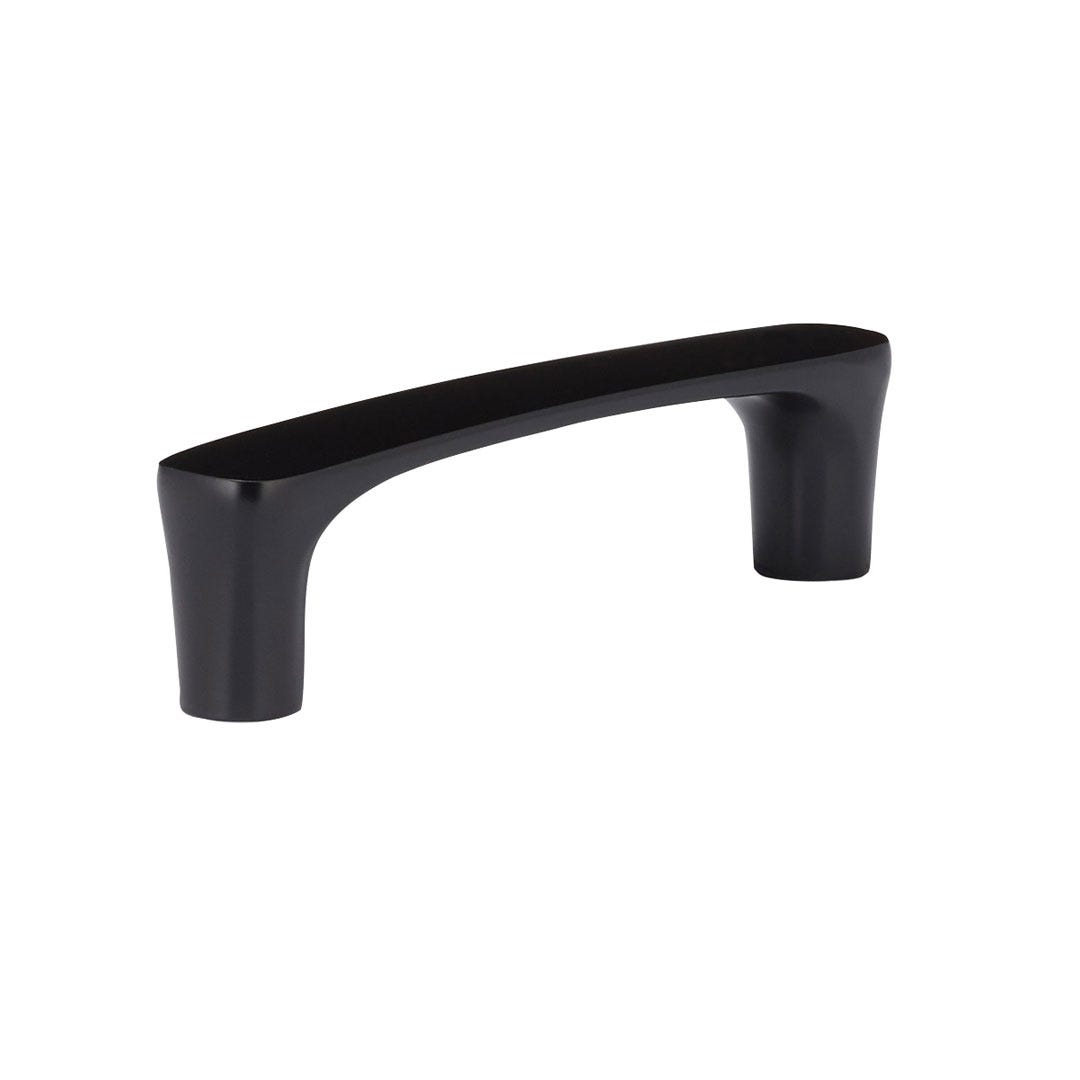 Contemporary Metal Pull, 96 mm, Matte Black