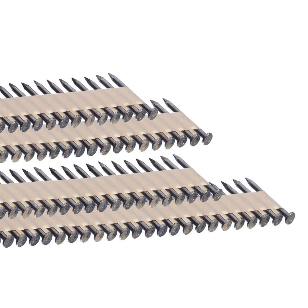 Joist Hanger Nails, Paper Tape, Hot-Dipped Galvanized, Smooth Shank, 35°, 1-1/2 x .131 in., 1000/box