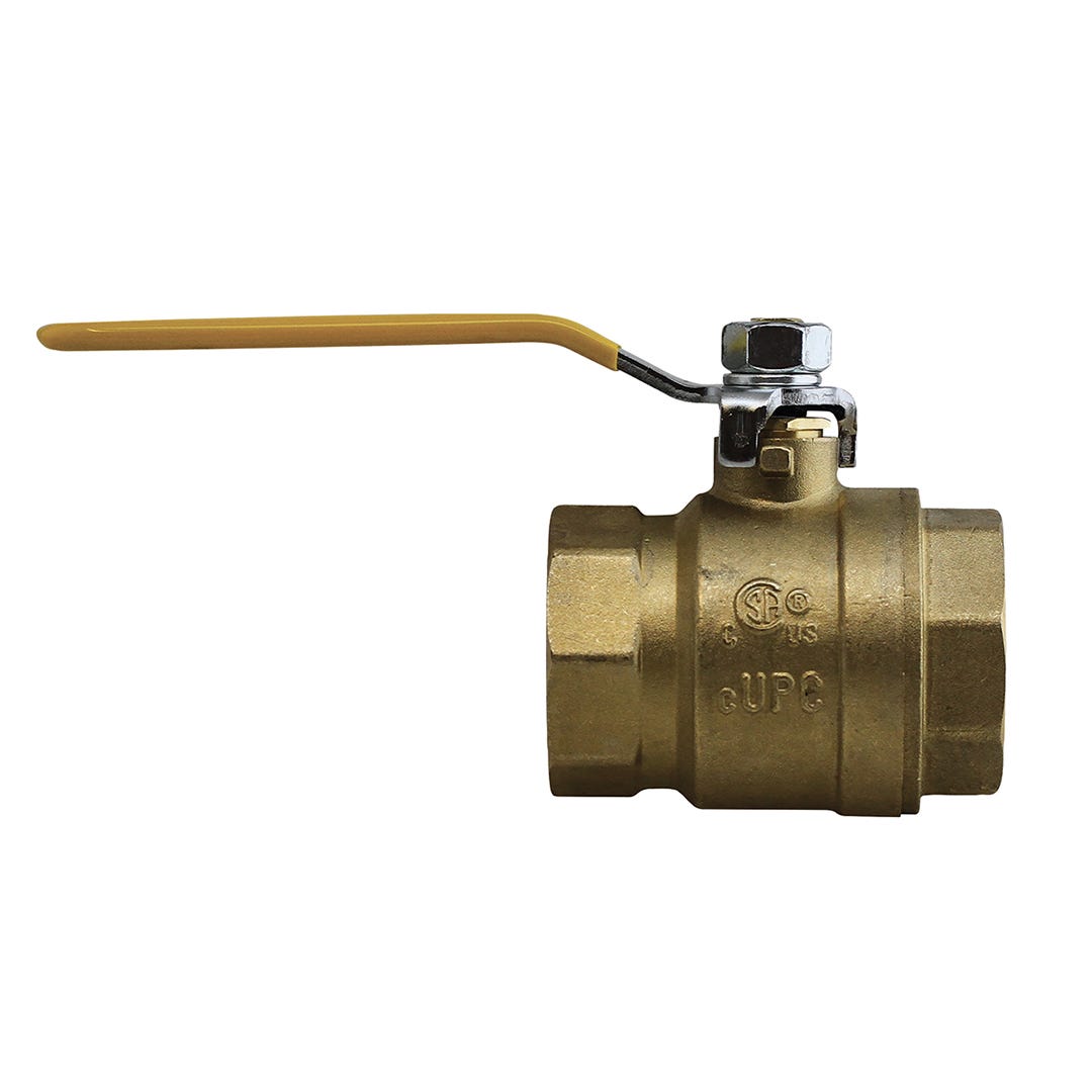 Full Port Lead-Free Ball Valve, 600CWP, 1-1/2 in., FPT, CSA 5G