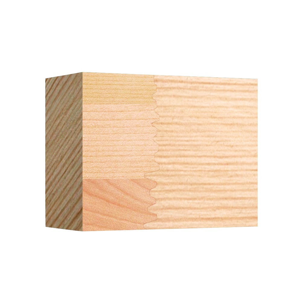 Jointed Pine Slat, natural, 13/32 in. x 21/32 in. x 8 ft.