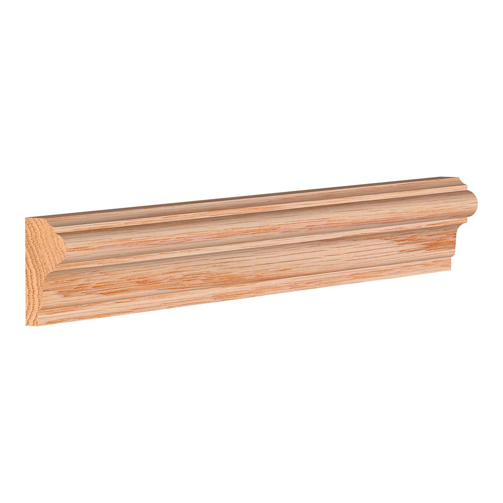 Natural Oak Chair Rail, 3/4 in. x 1-5/8 in. x 8 ft.