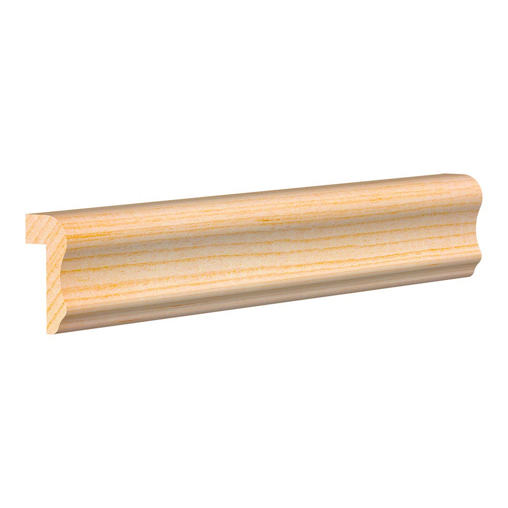 Solid Pine Chair Rail, natural, 3/4 in. x 3/4 in. x 8 ft.