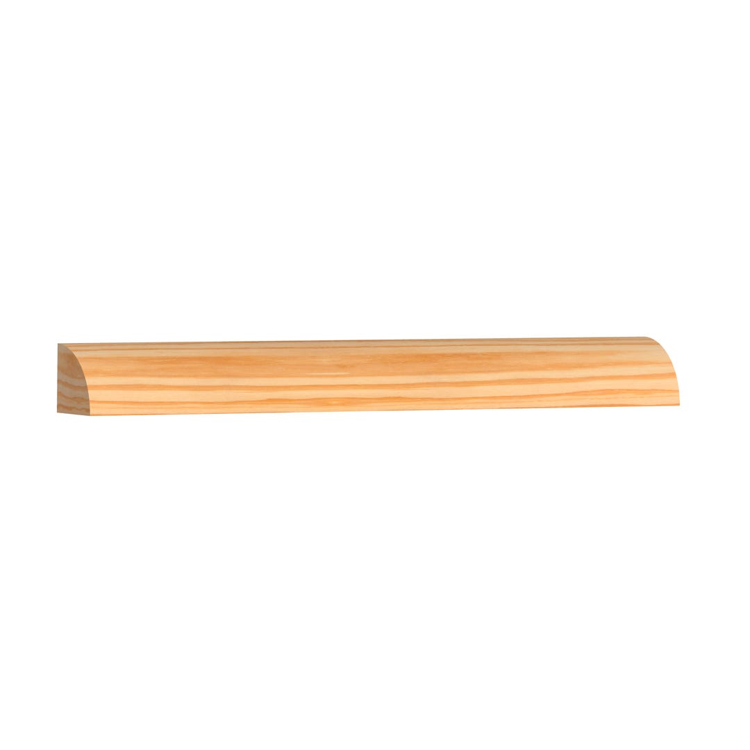 Solid Pine Quarter Round, natural, 11/16 in. x 11/16 in. x 8 ft.