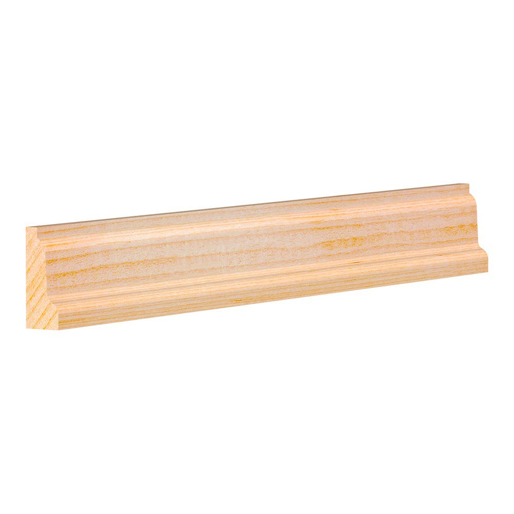 Natural Pine Moldings, 9/16 in. x 1-7/16 in. x 8 ft.