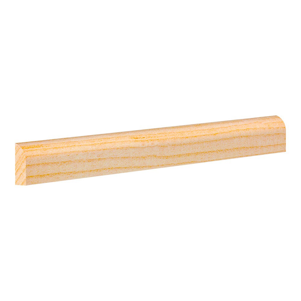 Natural Solid Pine Doorstop, 5/16 in. x 1 in. x 7 ft.