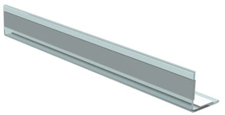 White PVC Corner, 1/2 in. x 1/2 in. x 8 ft.