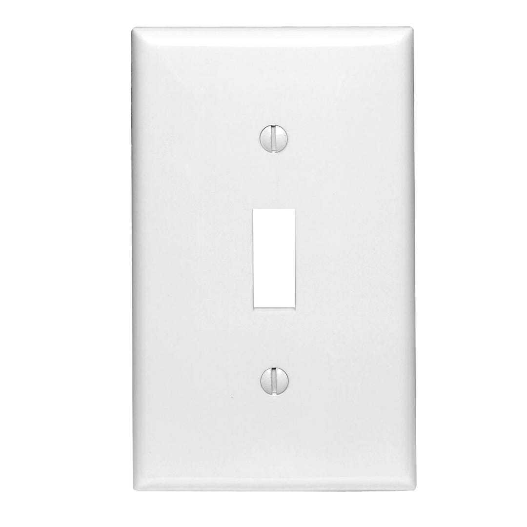 Wall Plate, Toggle Switch, Nylon