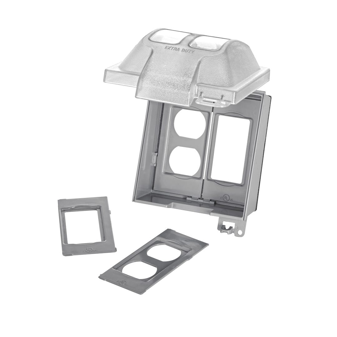 Double DDFT/DECORA Waterproof Cover Plate