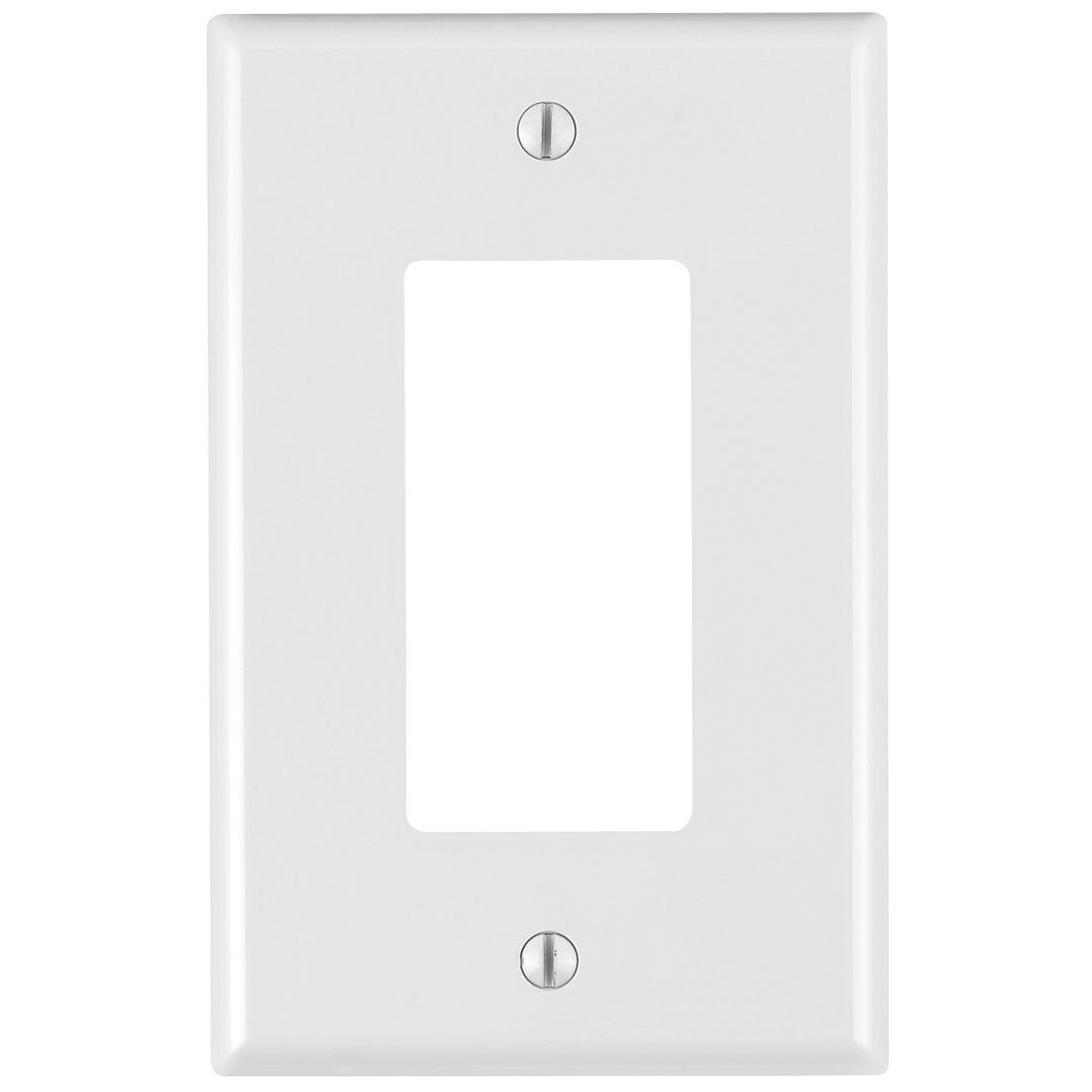 DECORA Wall Plate, White