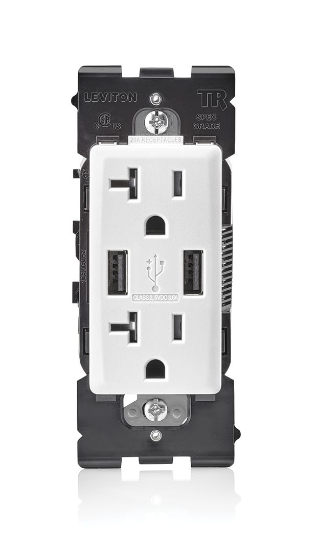 Renu Outlet, 20 A, USB Charger Type-A