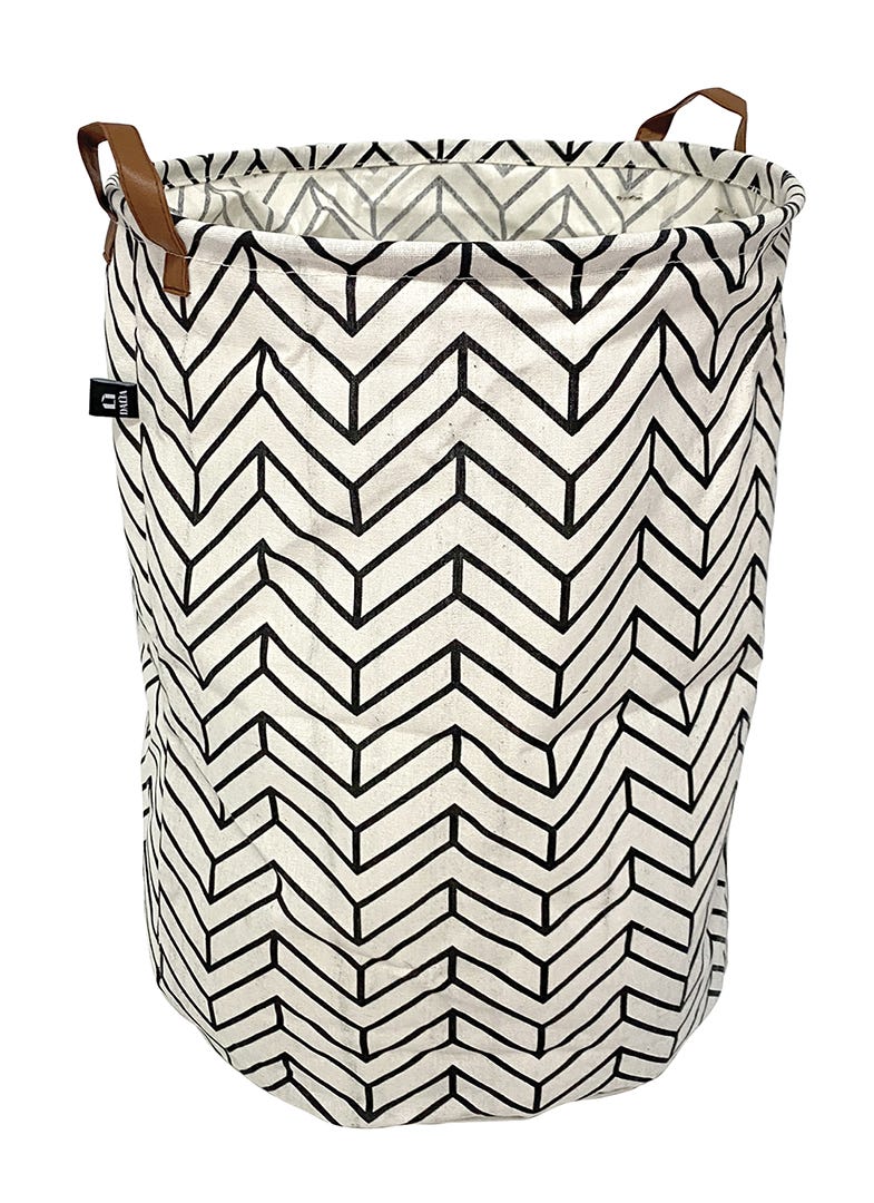 DALIA Collapsible Laundry Basket with Print