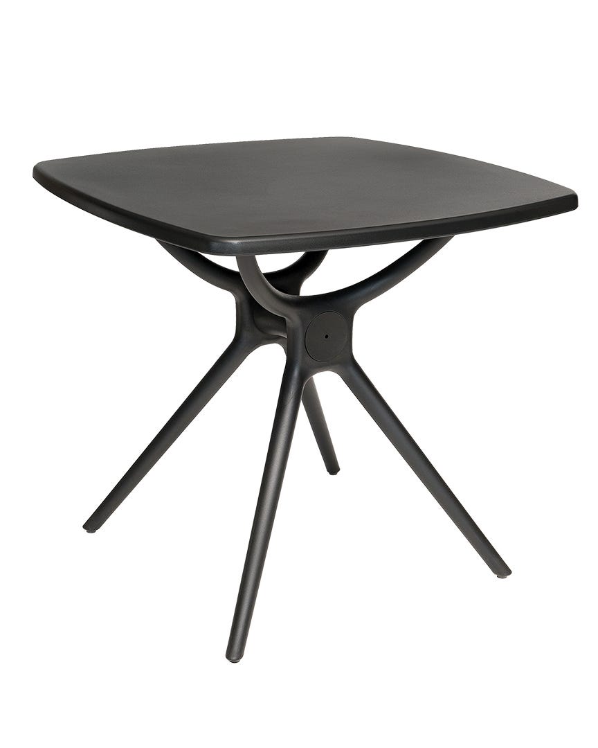 GRANADA Square Table, 31.5 in. x 31.5 in., black