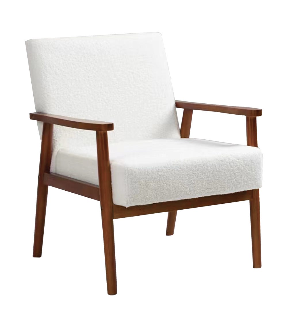 MALTA Accent Chair, White