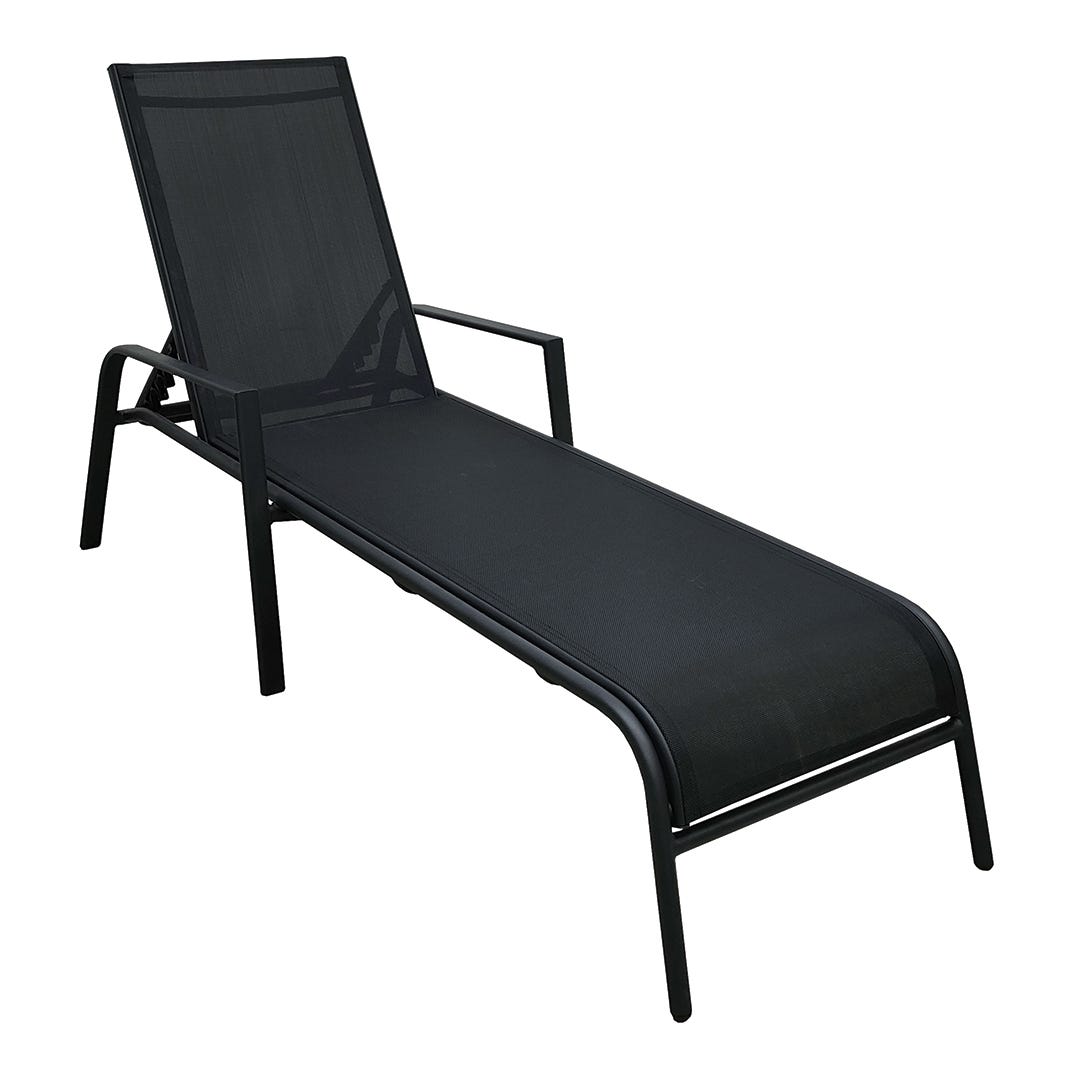 FIDJI Lounge Chair, Black