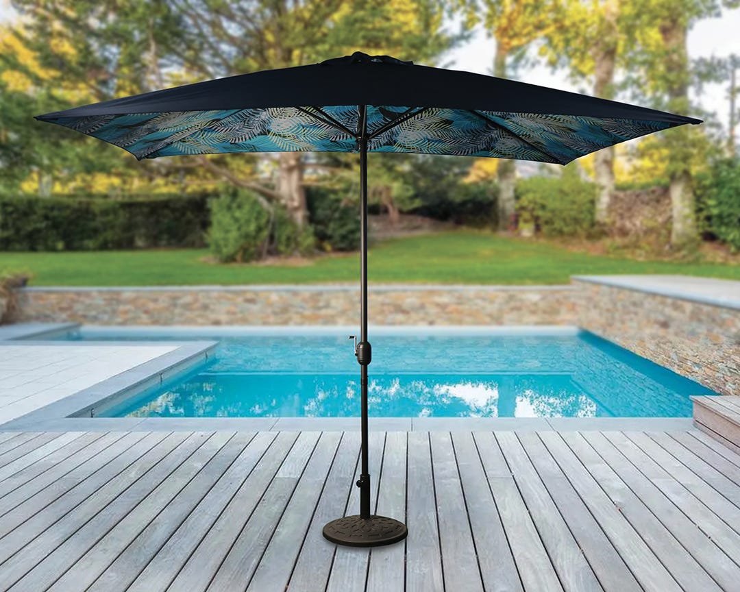 ATLANTA Umbrella, 6.6 ft. x 10 ft., assorted