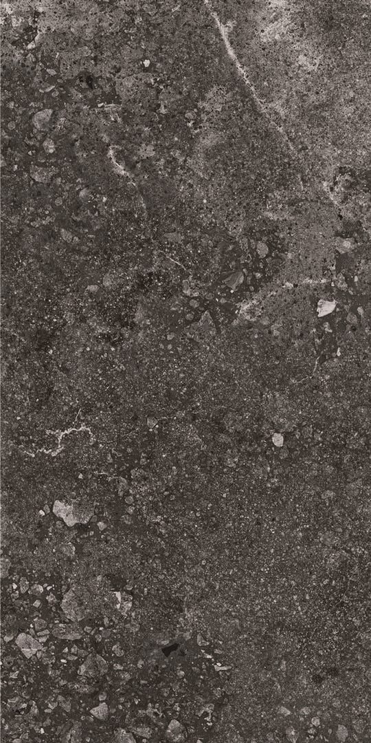 PORTLAND Porcelain Tile, 11.8 in. x 23.6 in., Matte Nero