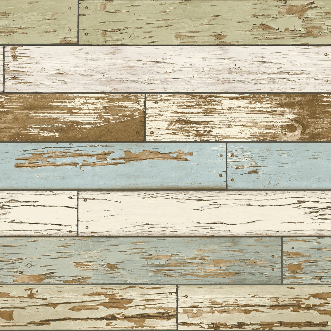 Wood Peel & Stick Wallpaper, OLD SALEM VINTAGE