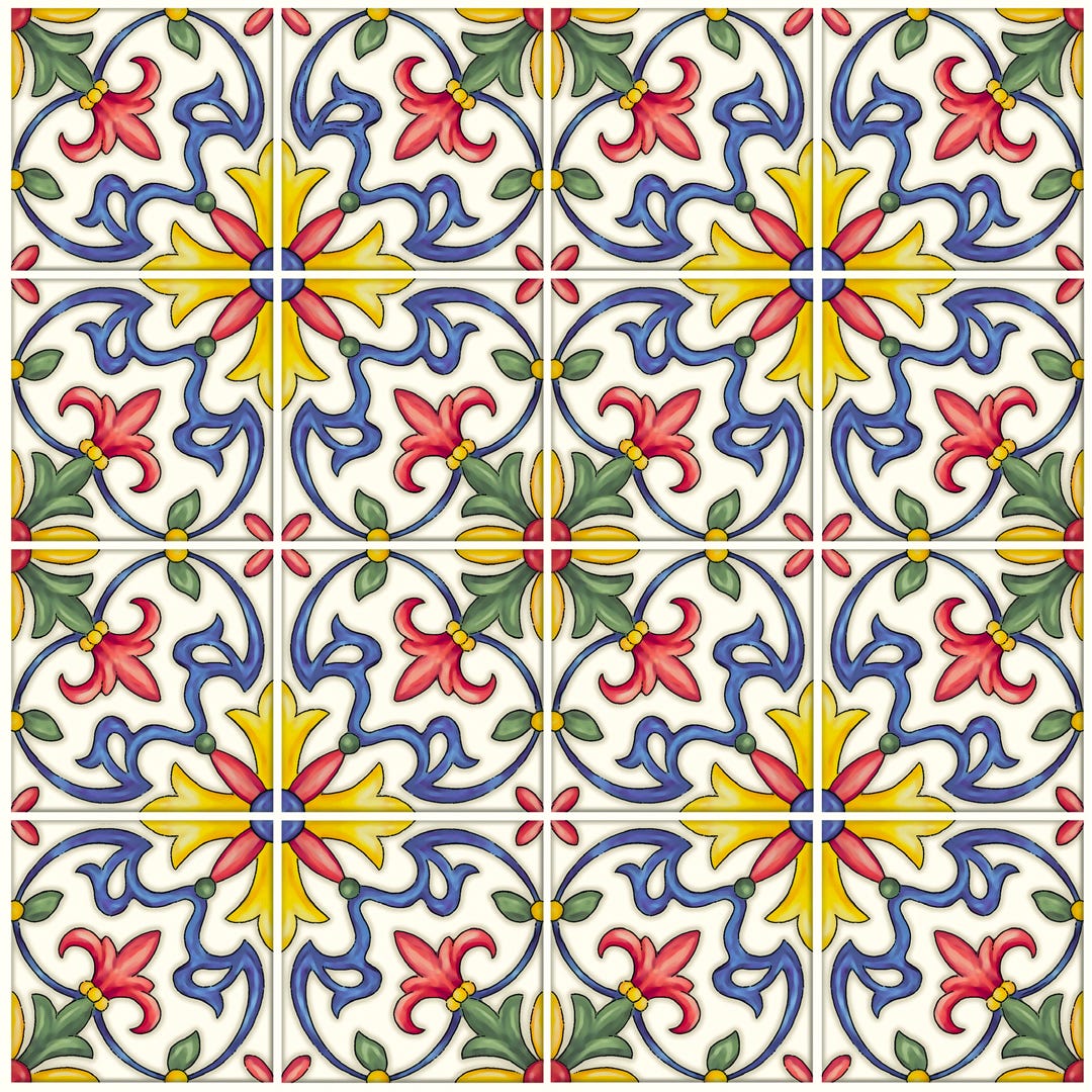 Peel & Stick Backsplash Tiles, TUSCAN TILE