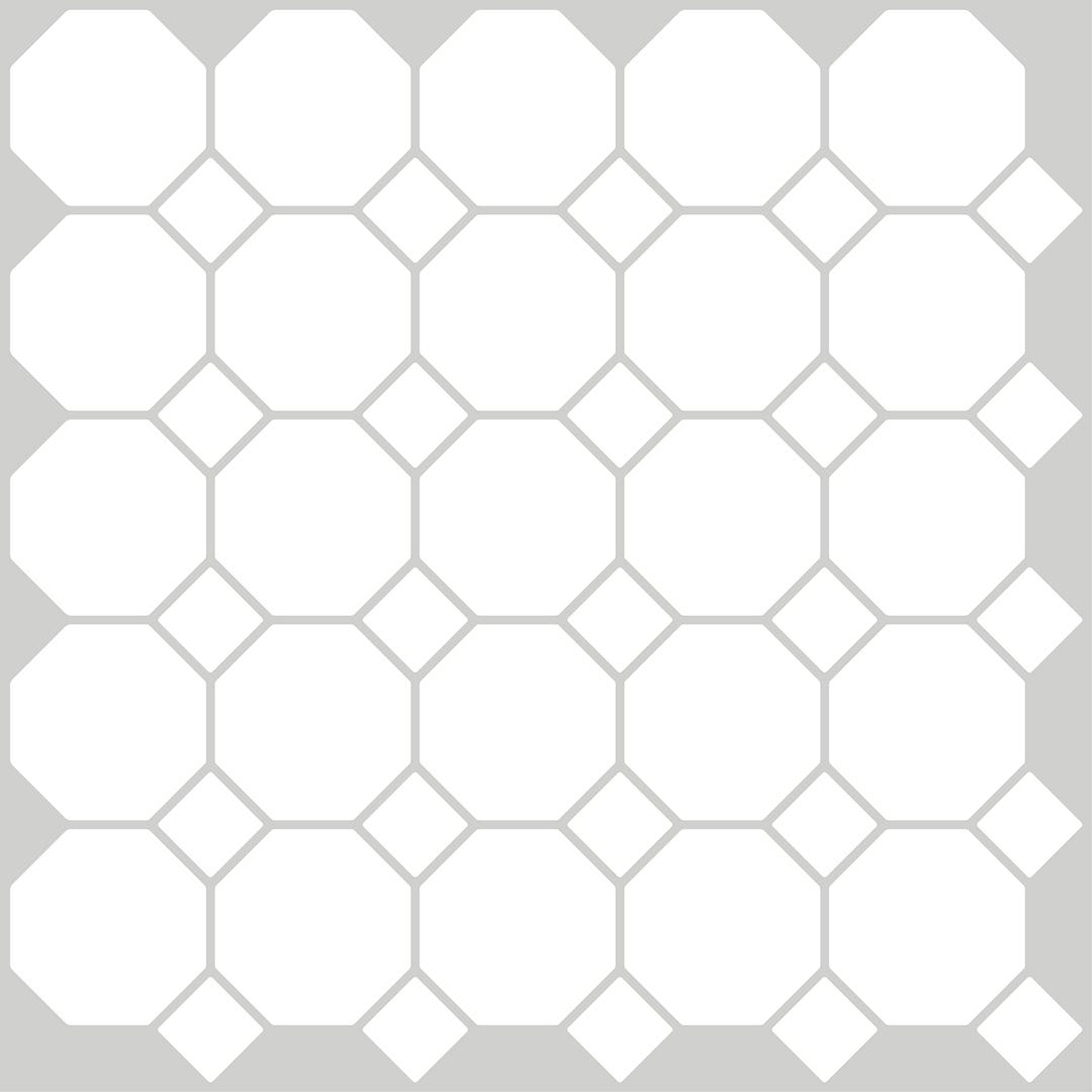 Peel & Stick Backsplash Tiles, OCTAGON