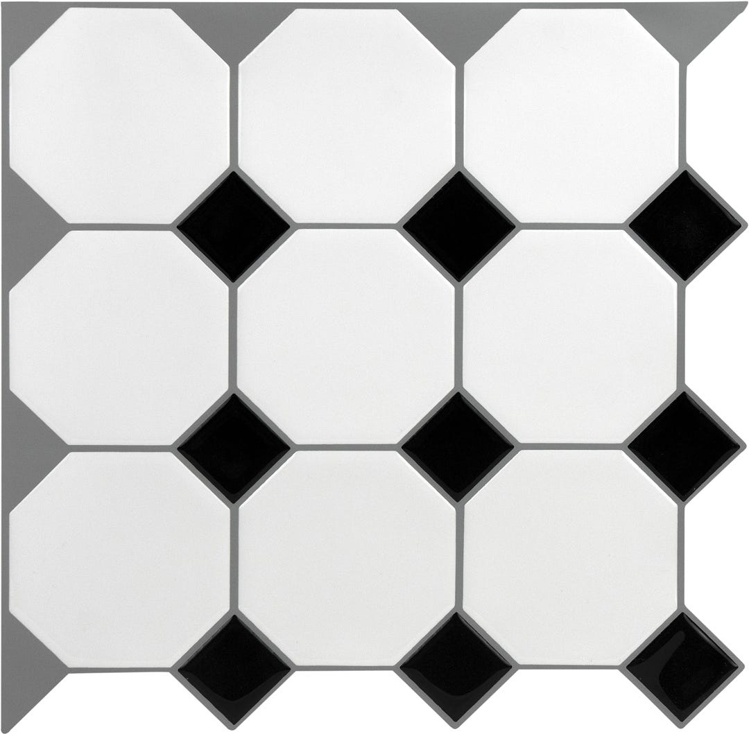 Peel & Stick Backsplash Tiles, TETRA