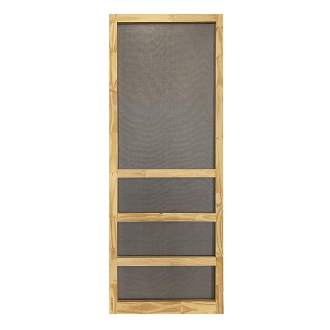 ZEN Pine Screen Door, 33 in. x 81 in.
