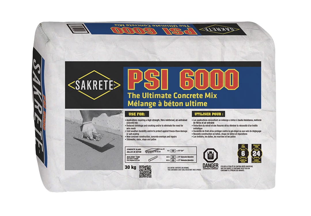 Concrete High Resistance, Pre-Mixed, 30 kg