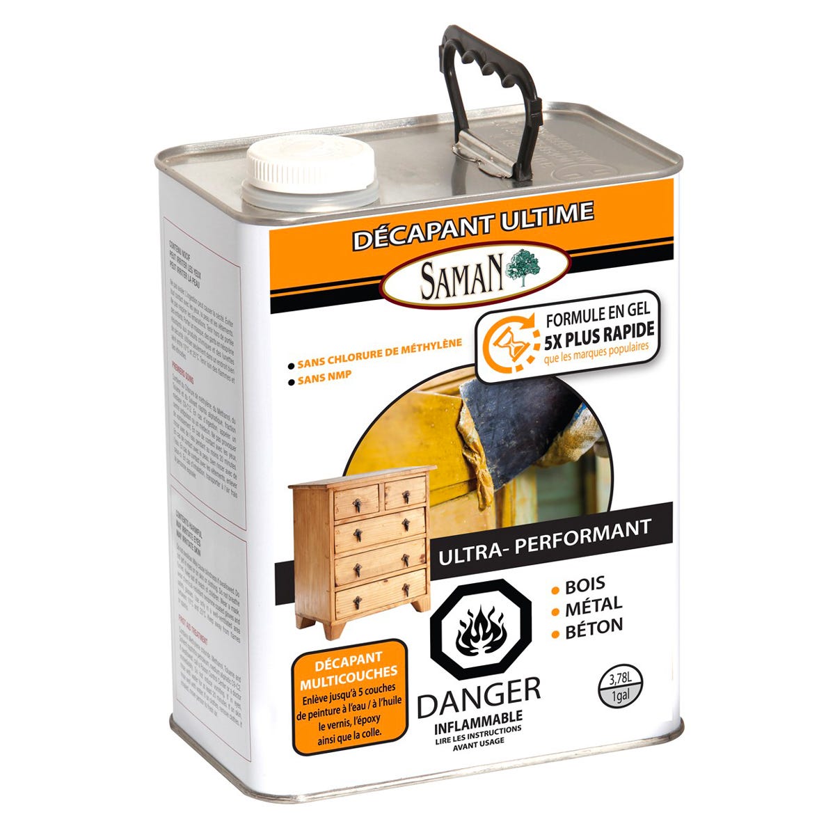 ULTIMATE Stripper, Gel Formula, 3.78 L