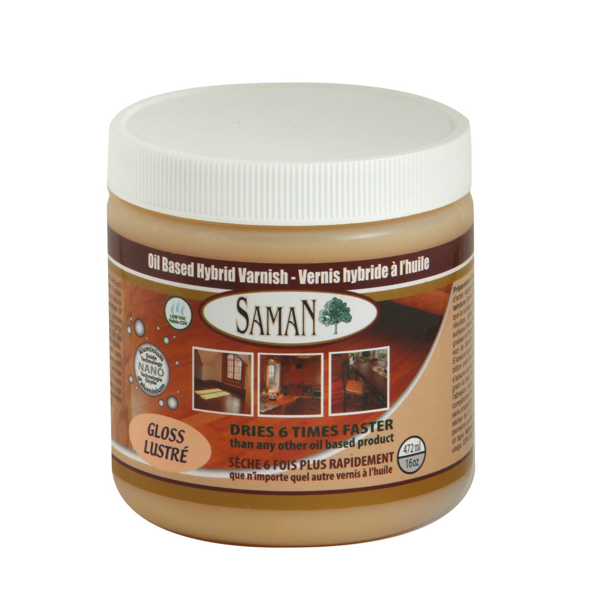 Water Based Wood Stain, Rosewood, 946 ml