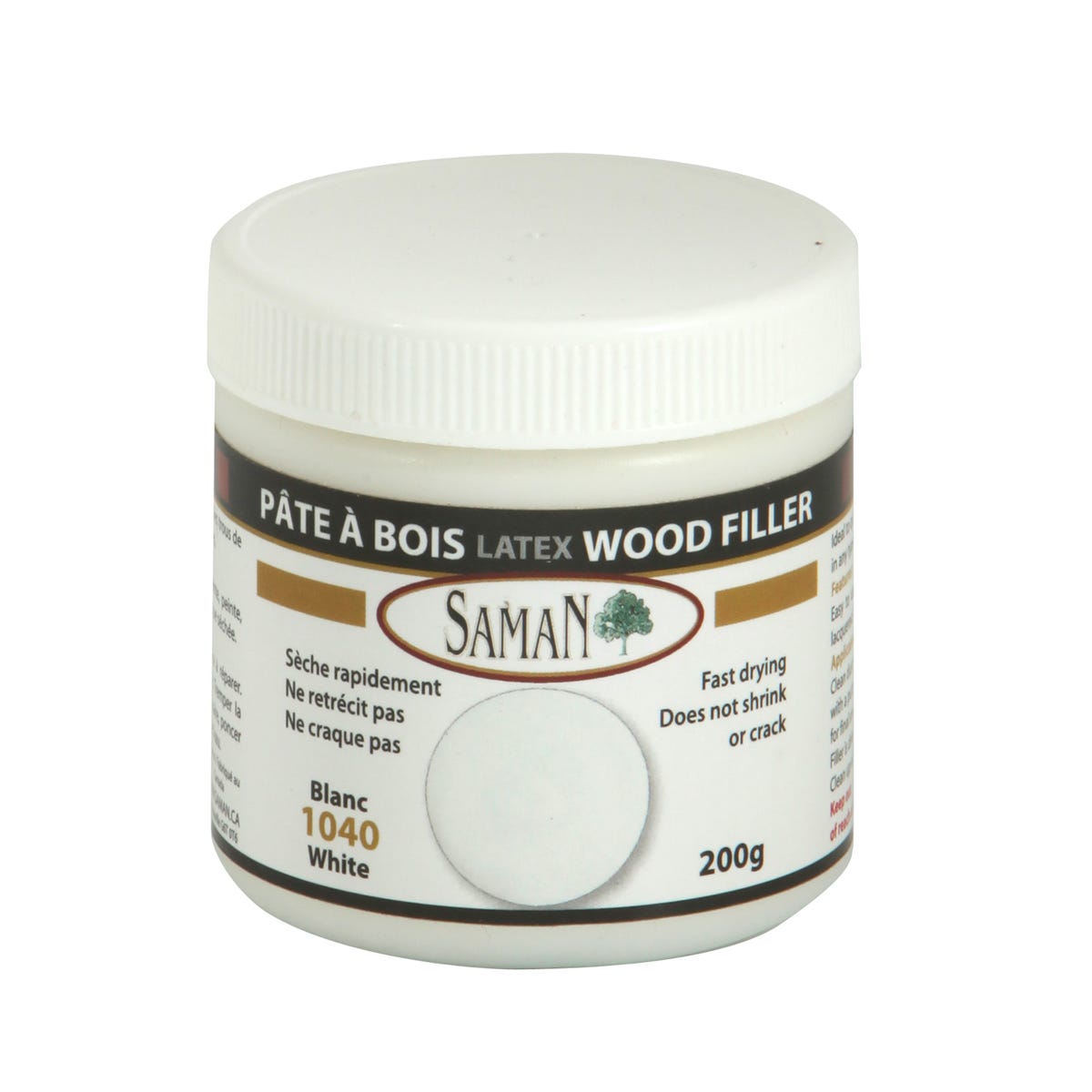 White Latex Wood Filler, 200 g