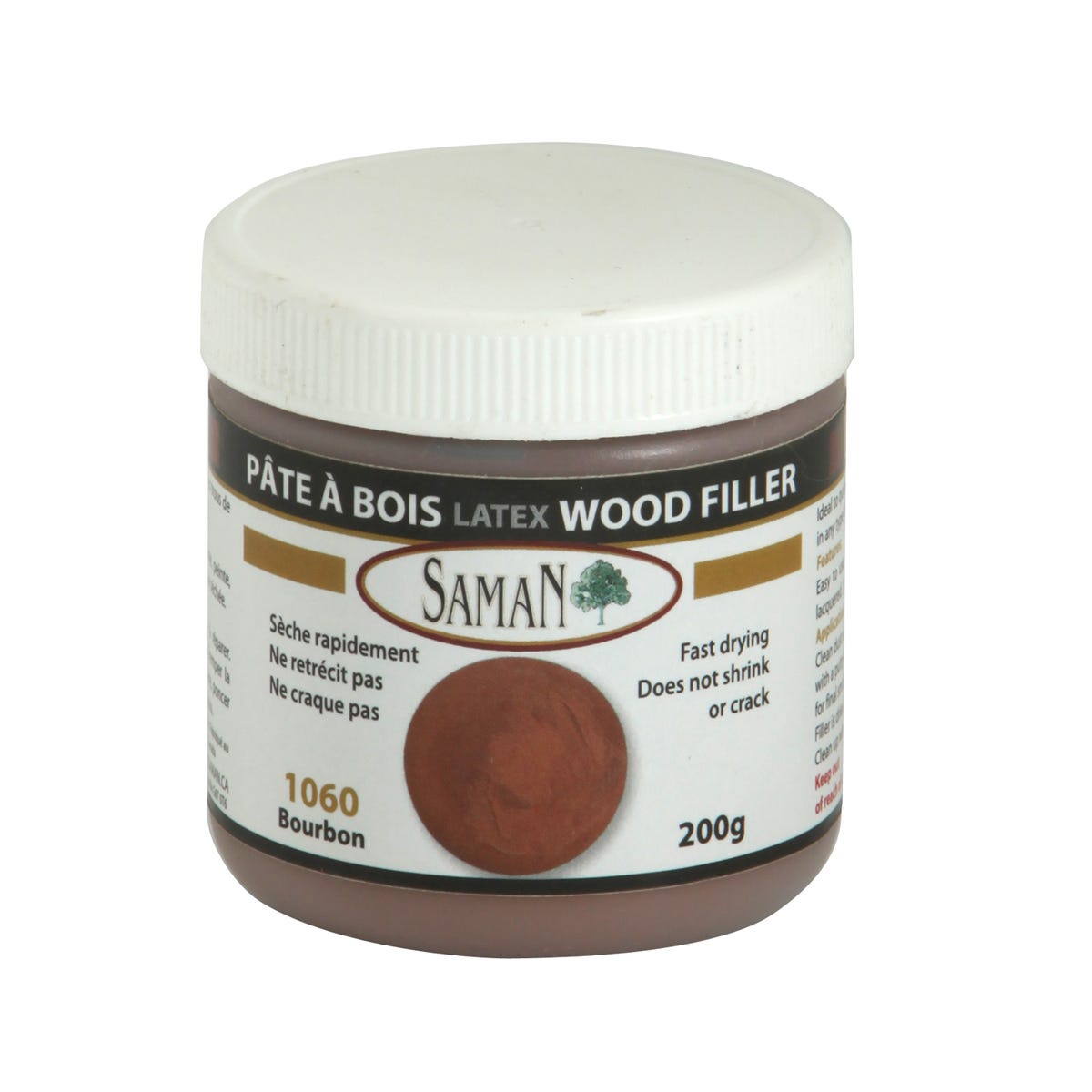 Bourbon Latex Wood Filler, 200 g