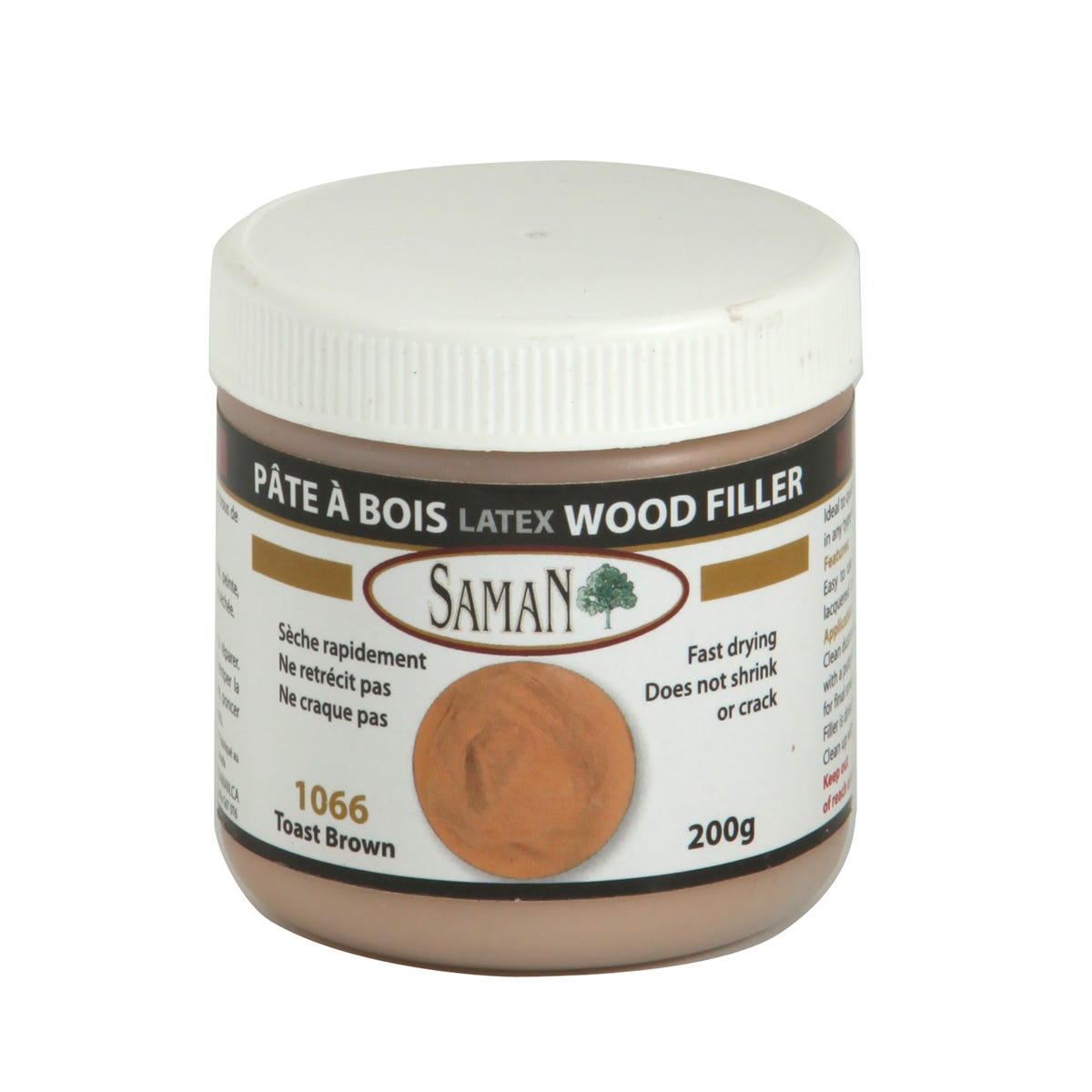 Toast Brown Latex Wood Filler, 200 g