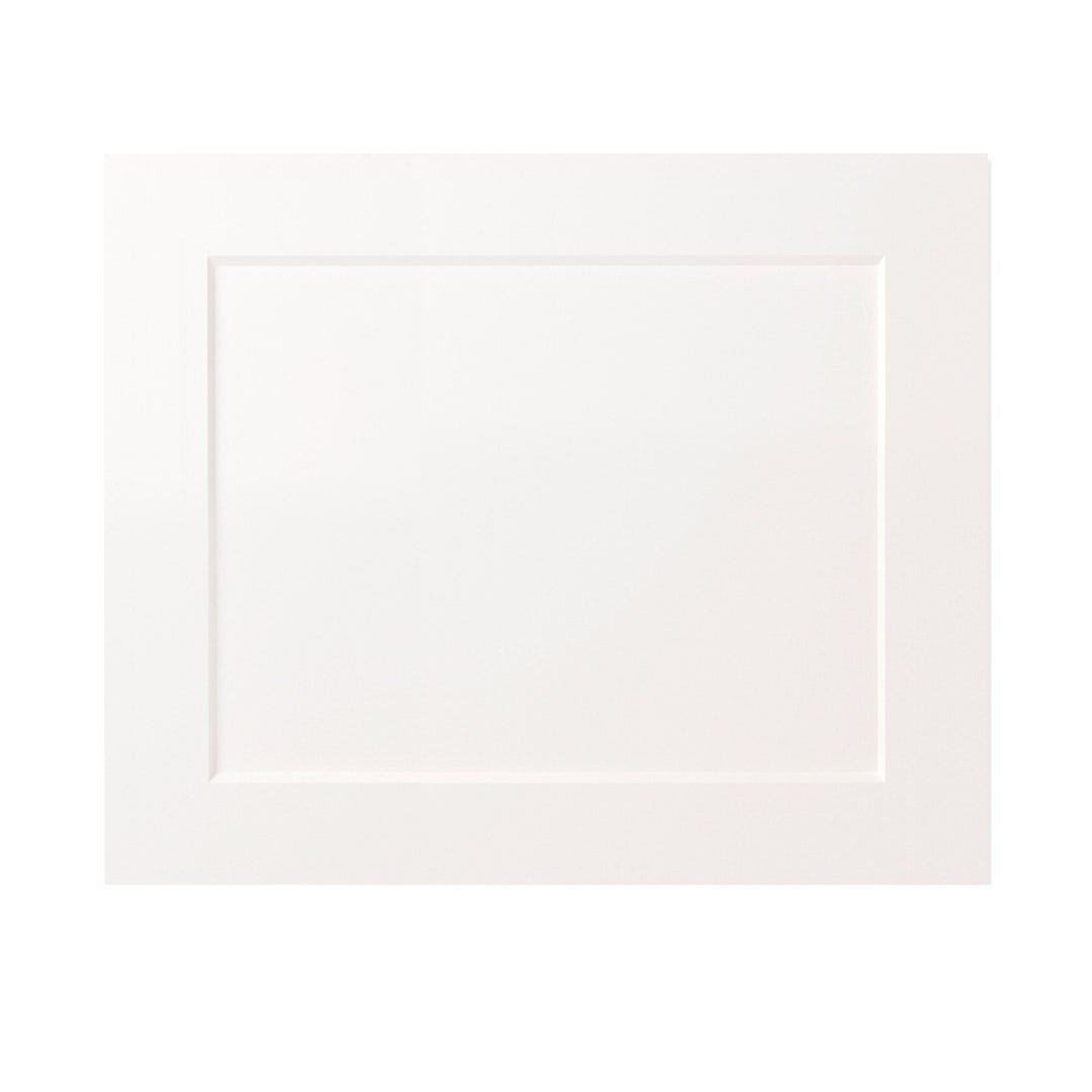 DAHLIA Drawer Front, 18 in.  x 15 in., Polar White