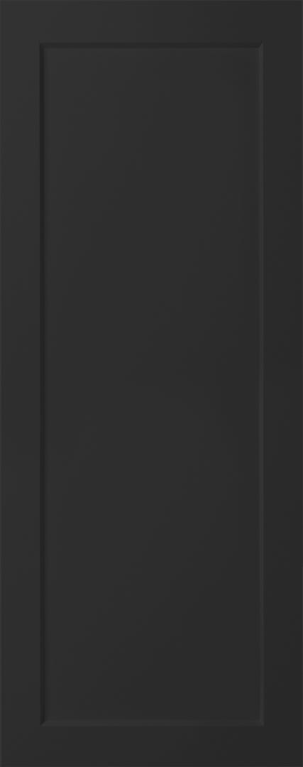 DAHLIA Door, 12 in. x 30 in., Black