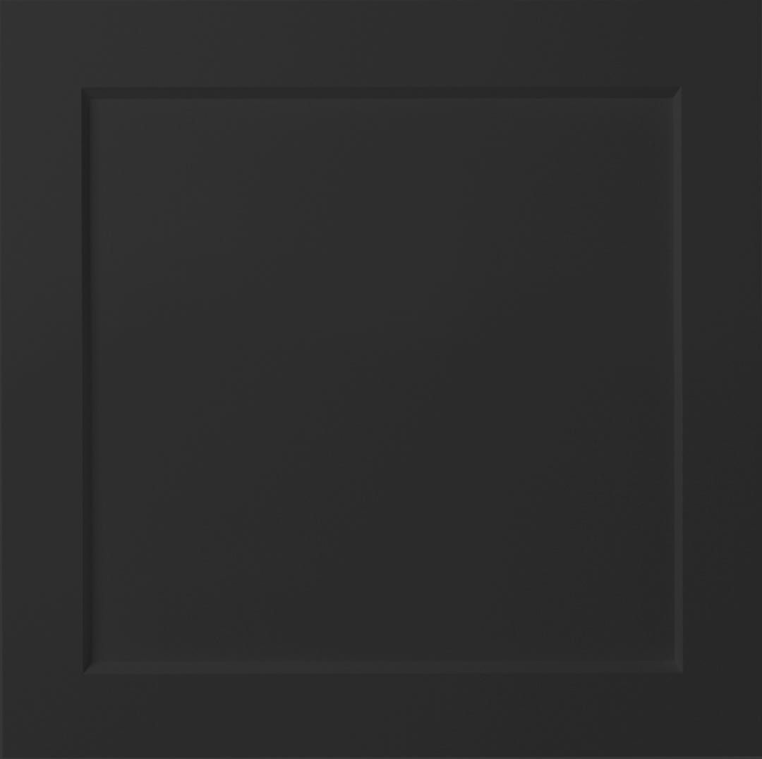DAHLIA Door, 15 in. x 15 in., Black