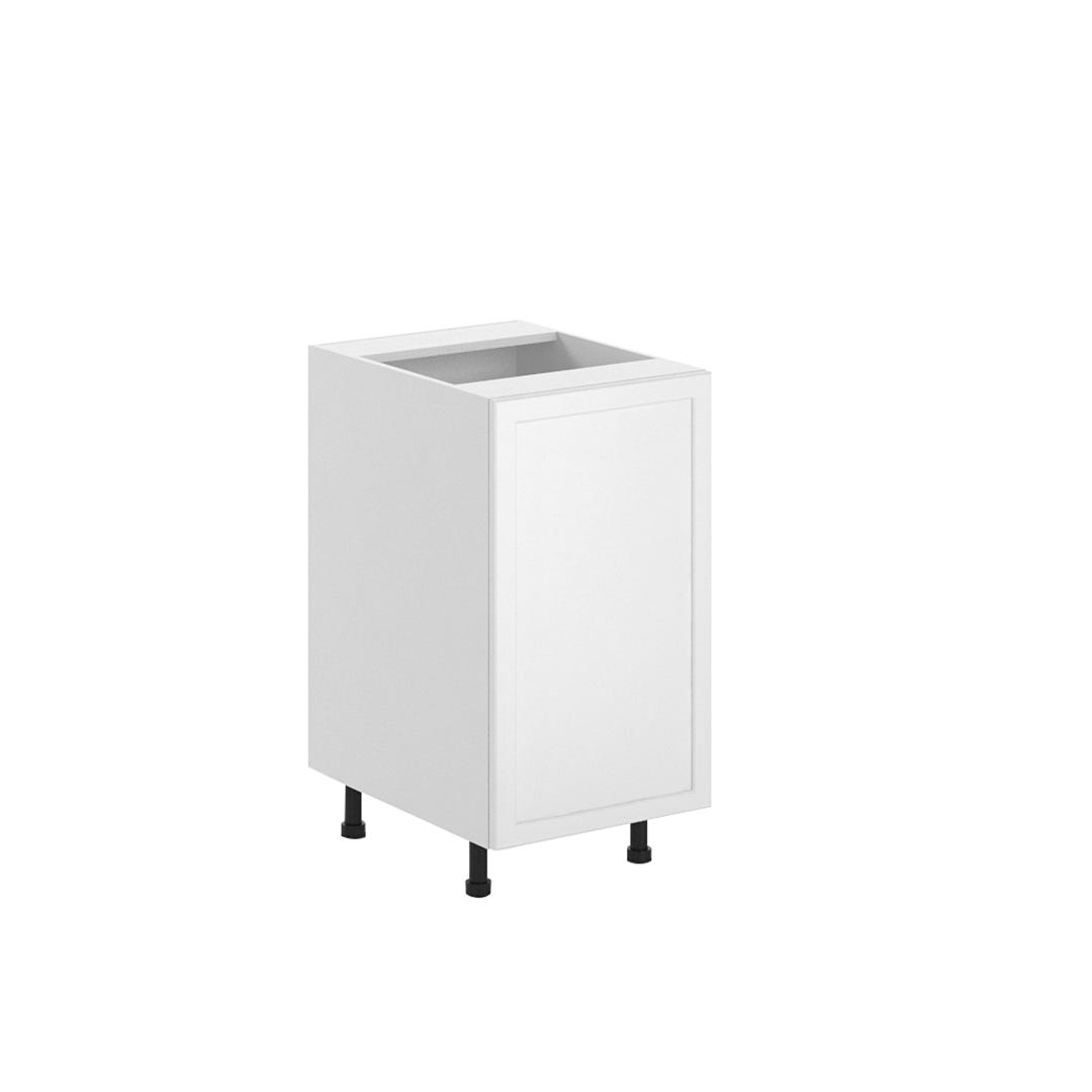 Base Cabinet, 1 Door, 18 in. x 34.5 in., Polar White