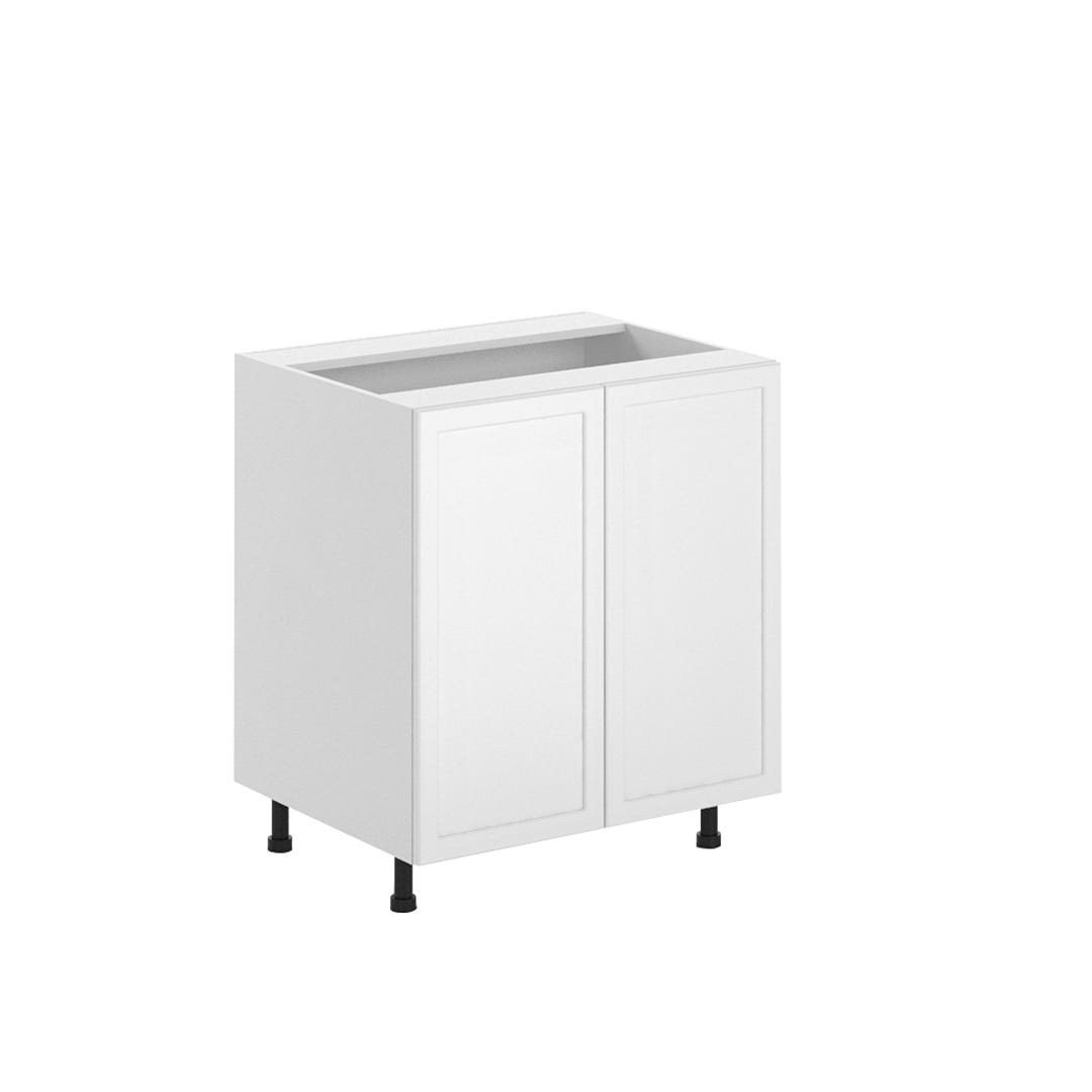 Base Cabinet, 2 Doors, 30.25 in. x 34.5 in., Polar White