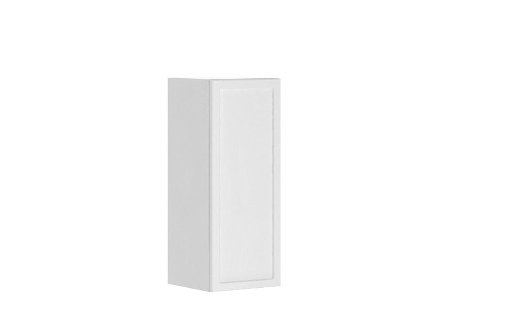 Wall Cabinet, 1 Door, 12 in. x 30.25 in., Polar White