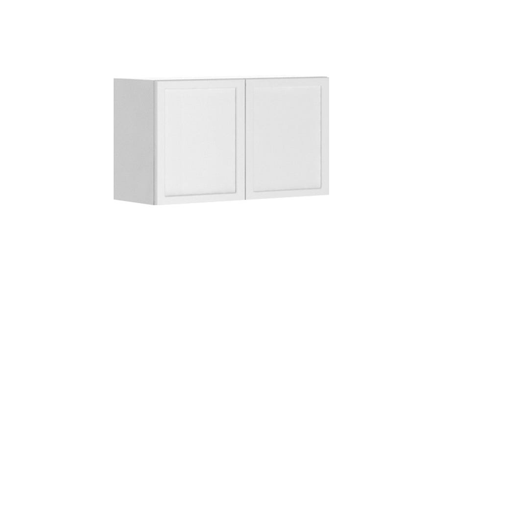 Wall Cabinet, 2 Doors, 18 in. x 30.25 in., Polar White