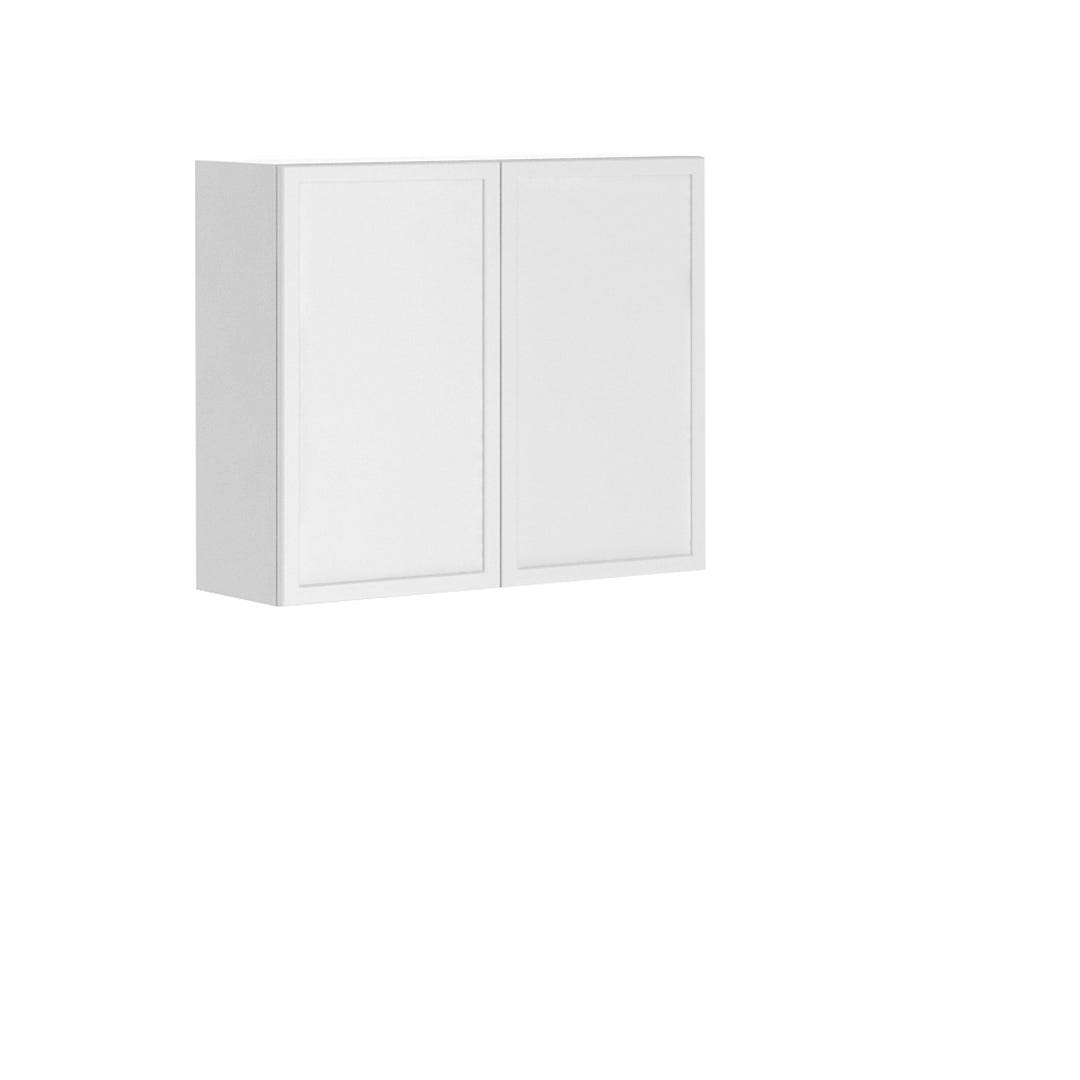 Wall Cabinet, 2 Doors, 30 in. x 36 in., Polar White