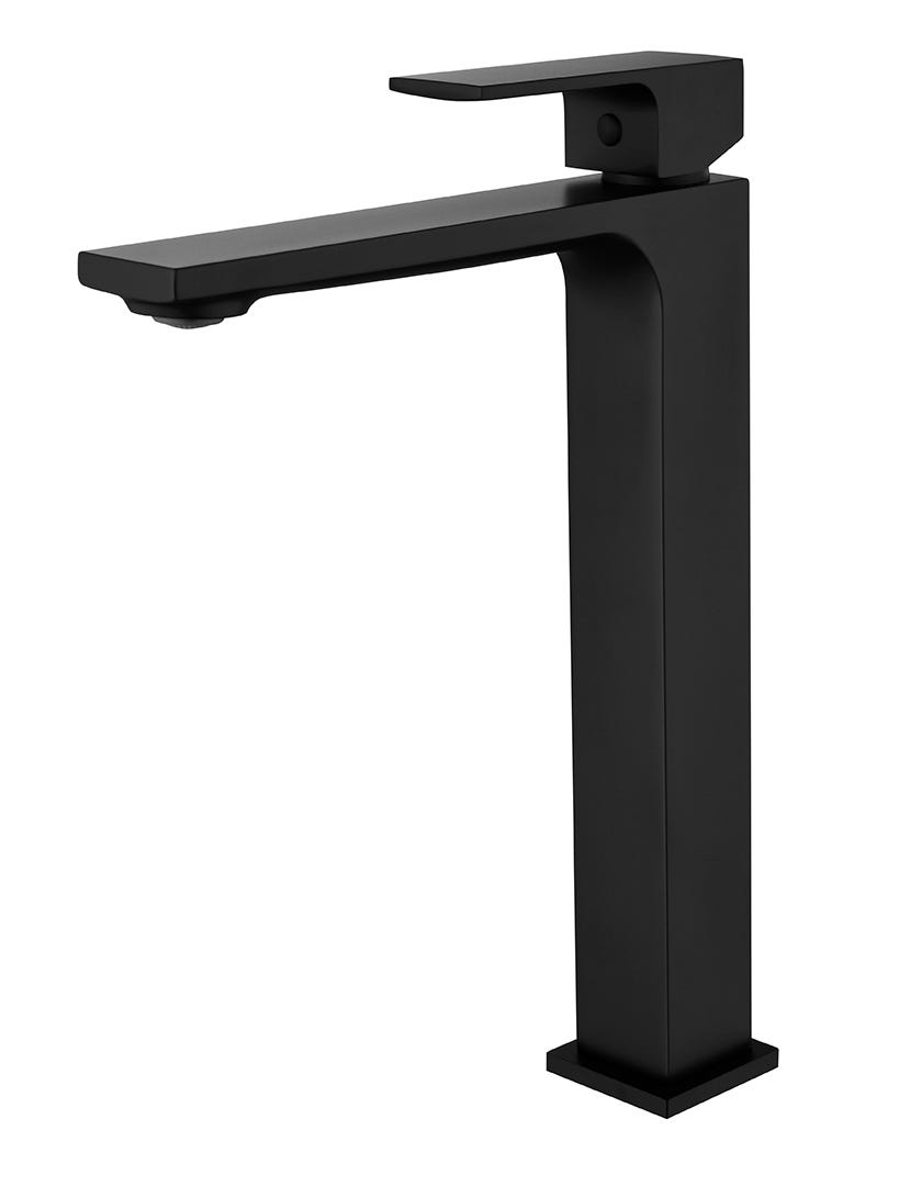 MANTA Surface Mount Faucet, 1 Handle, Matte Black