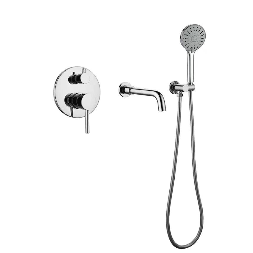 OHAU Bath & Shower Faucet, Pressure Balanced, Chrome