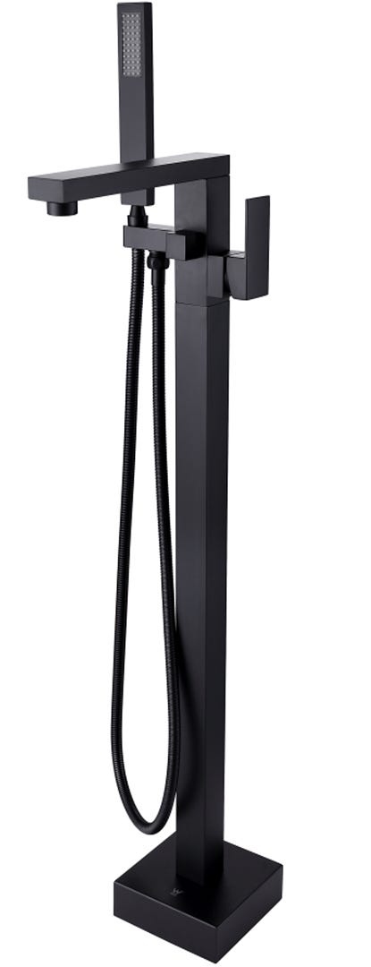 Faucet for Podium Bathtub MANTA, Matte Black